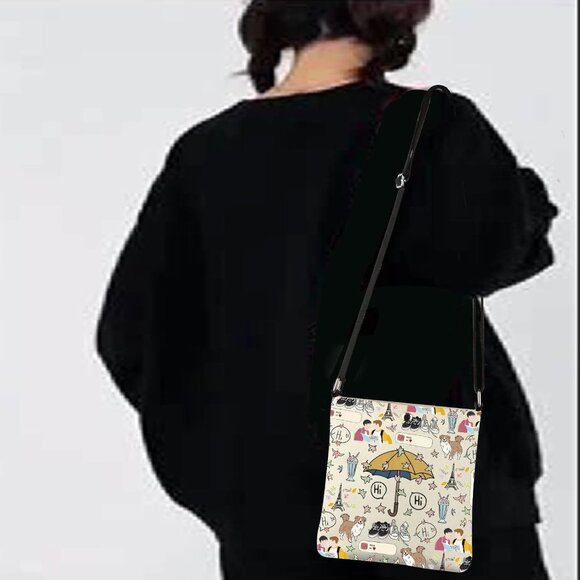 Elegant 7.87" Crossbody Bag with Magnetic Closure - Perfect Travel Companion - Picture 4 of 7